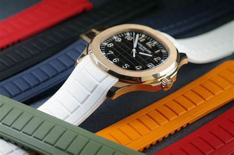 patek philippe rubber band|patek watch rubber straps.